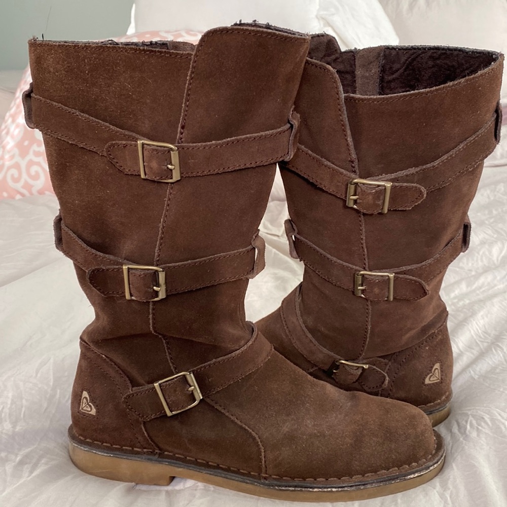 Roxy suede boot